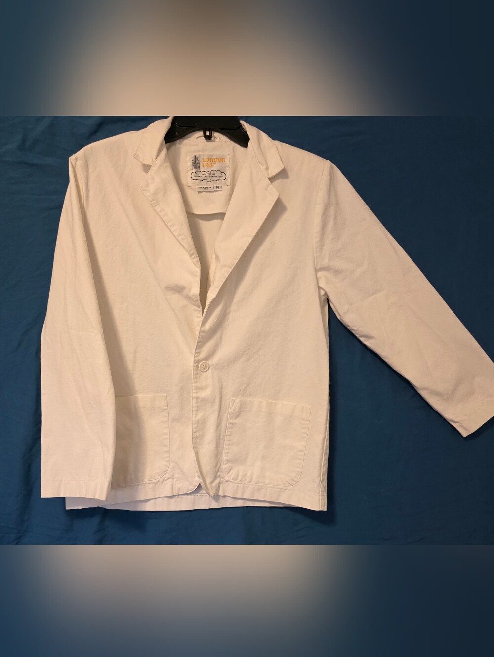 London Fog Vintage White Cotton